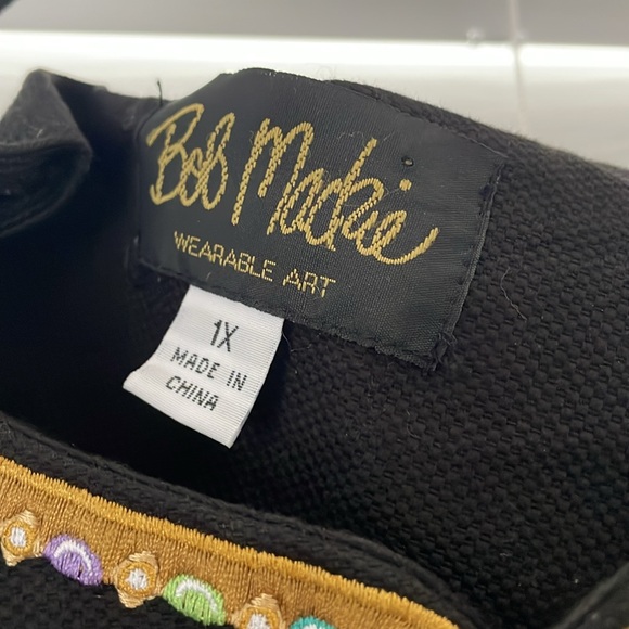 NWOT Bob Mackie women’s embroidery jacket - Picture 2 of 11